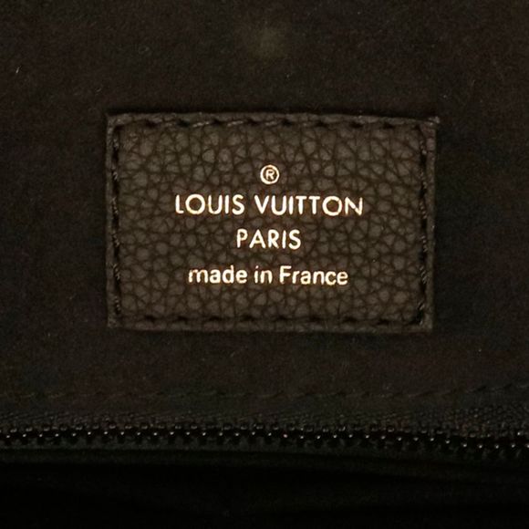 Louis Vuitton Tote Bag Lock Me Calf Leather Noir Black PM 2way Shoulder Bag - Picture 6 of 6